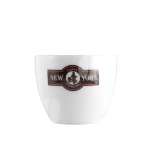 New York Espresso kop en schotel