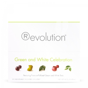 Revolution Tea Green and White Celebration