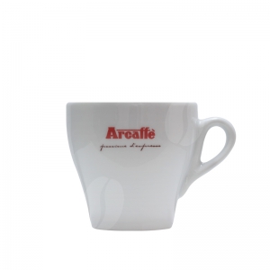 Arcaffè Cappuccino kop en schotel