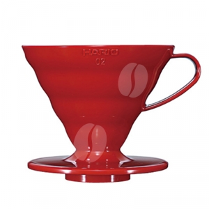 Hario V60 Coffee Dripper 02 Acryl Red