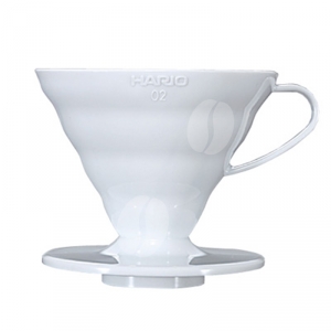 Hario V60 Coffee Dripper 02 Acryl White
