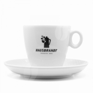 Hausbrandt Cappuccino kop en schotel