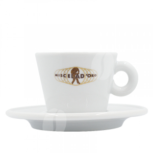 Miscela d'Oro Cappuccino kop en schotel