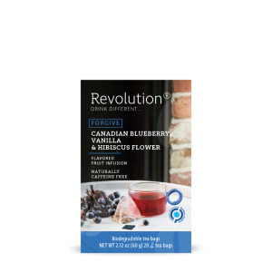 Revolution Tea Canadian Blueberry, Vanilla & Hibiscus Flower
