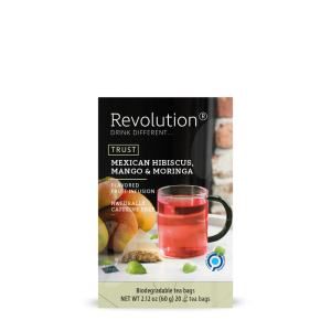 Revolution Tea Mexican White Hibiscus, Mango & Moringa