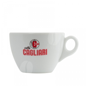 Originele Cagliari Cappuccino kop en schotel