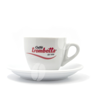 Trombetta Espresso kop en schotel