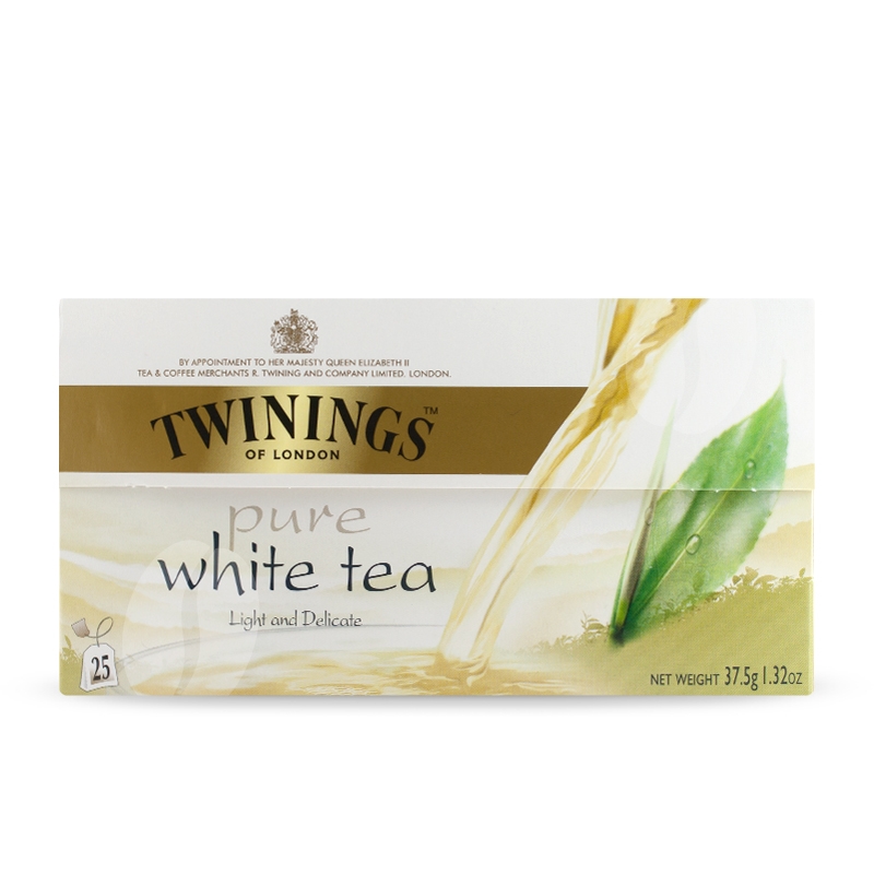 Menstruatie Stijg verwijderen Twinings Pure White Tea 25 stuks online bestellen bij Koffiecentrale.nl -  Koffiecentrale.nl