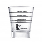 Motta lined shotglass